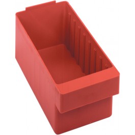 Plastic Craft Storage Drawers QED601 Red