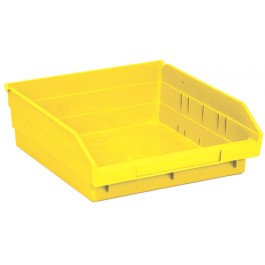 Plastic Shelf Bins QSB109 Red