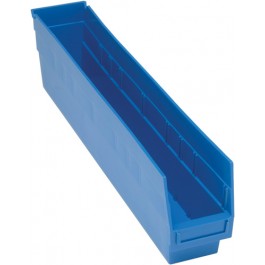 Red Plastic Storage Bins