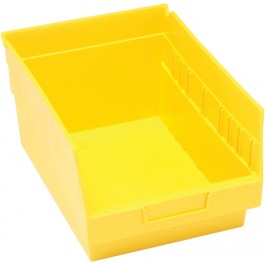 Blue Plastic Storage Bin