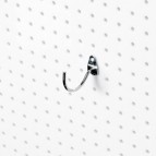 Pegboard 2-1/4" Curved Hook