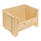 Stackable Plastic Storage Container QGH700 Ivory
