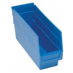 Plastic Shelf Bins QSB201 Blue