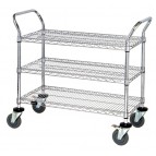 Wire Shelving Utility Carts