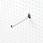 Pegboard 6" Single Rod, 90° Bend Peg Board Hooks