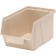 Ivory Plastic Storage Bins