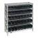 Plastic Storage Bin Wire Shelving Units Black