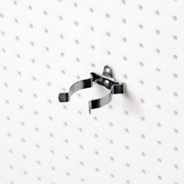 Pegboard Spring Hold Clip