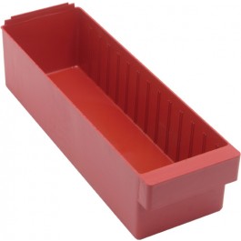 Plastic Storage Drawers QED602 Red