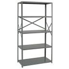 20 Gauge Open Steel Shelving Starter Kit