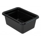 Gray Plastic Storage Tub