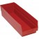 Red Plastic Storage Bins