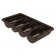 Brown 4-Compartment Cutlery Box