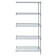 Gray Epoxy Wire Shelving 5-Shelf Add-On Kit