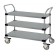 3-Shelf Stainless Steel Utility Cart