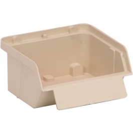 Stack and Lock Plastic Bins QCS10 Ivory