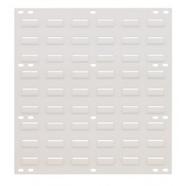 Louvered Panel - Oyster White