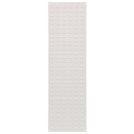 Wall Mount Louvered Panel - Oyster White