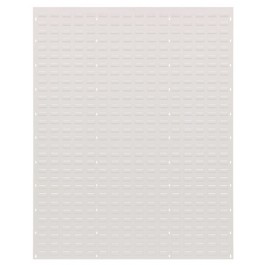 Wall Mount Oyster White Louvered Panels