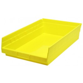 Plastic Shelf Bins QSB110 Yellow