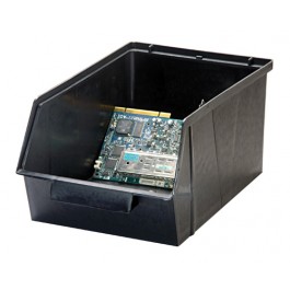 Conductive ESD Plastic Storage Bin with Parts