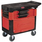 Trades Cart with Locking Cabinet