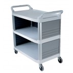 Utility Cart with Enclosed End Panels