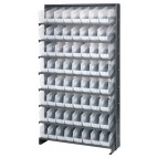 Clear Plastic Storage Bin Single Sided Pick Racks