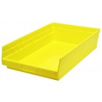 Plastic Shelf Bins QSB110 Yellow