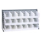 Clear Plastic Storage Bench Rack Systems