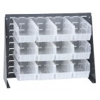 Clear Plastic Storage Bench Rack Systems