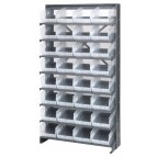 Clear Plastic Storage Bin Single Sided Pick Racks