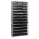 Steel Shelving Storage Shelf Bin Unit - Black