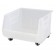 Quantum Clear-View Mobile Plastic Bins QUS275MOBCL