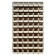 Wall Louvered Panel with Plastic Bins - Ivory