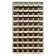 Wall Louvered Panel with Plastic Bins - Ivory