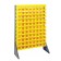 Plastic Storage Yellow Plastic Bin Steel Rail Systems