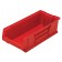 Plastic Stacking Bins QUS952 Red