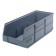Gray Plastic Bins - Stackable Shelf BIn SSB483