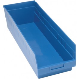 Blue Plastic Storage Bins