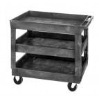 Utility Cart with 3 Shelves