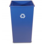 50-Gallon Recycling Square Container