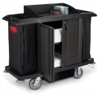 Full Size Housekeeping Cart with Doors