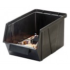 Conductive ESD Plastic Storage Bin with Parts