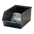 Conductive ESD Plastic Storage Bin with Parts