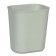 14-Quart Fire Resistant Wastebasket Gray