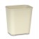 28-Quart Fire Resistant Wastebasket Beige