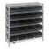 Plastic Storage Bin Wire Shelving Units Black