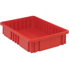 Dividable Grid Storage Containers DG92035 Red