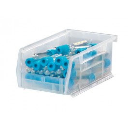 Clear Medical Storage Bins QUS220CL